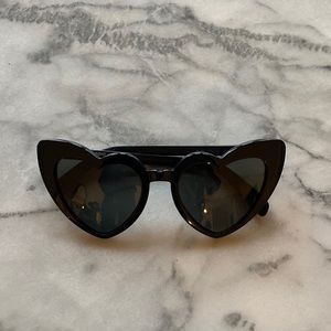 Black Saint Laurent Lou Lou sunglasses